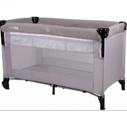 Παρκοκρέβατο συγκοίμησης 2 επιπέδων Bedside grey FreeOn 39968