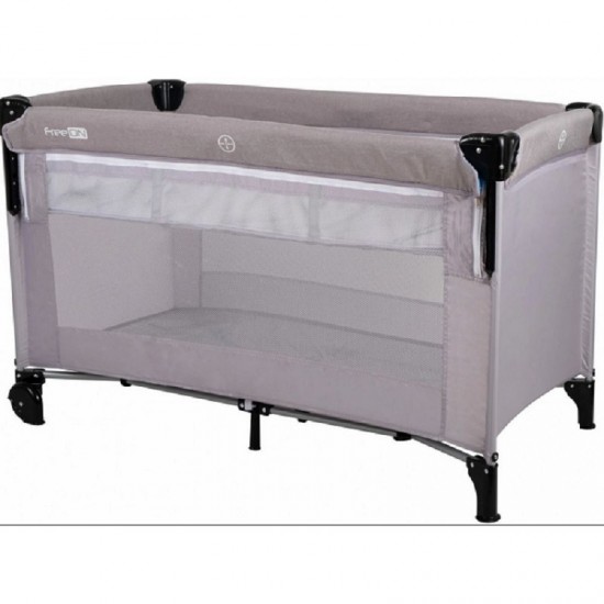 Παρκοκρέβατο συγκοίμησης 2 επιπέδων Bedside grey FreeOn 39968