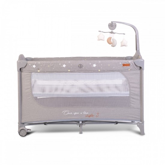 Παρκοκρέβατο Play yard Once upon a time L3 grey Cangaroo 3800146248420