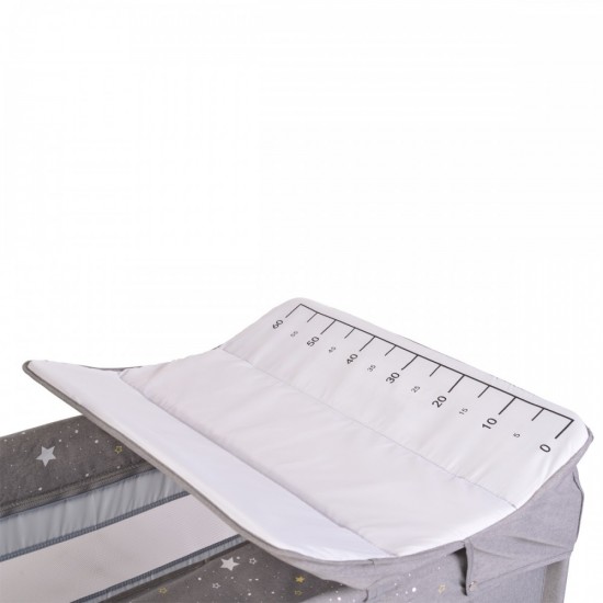 Παρκοκρέβατο Play yard Once upon a time L3 grey Cangaroo 3800146248420
