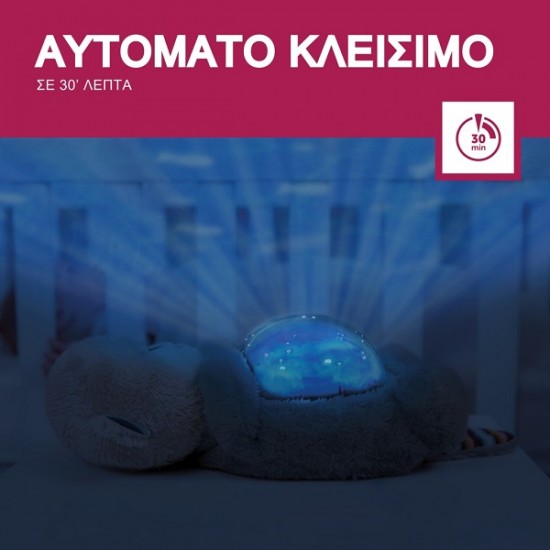 Προτζέκτορας OTTO Βίδρα Προβολέας Ωκεανού με Κίνηση Ψαριών στα Κύματα & Λευκοί Ήχοι Θάλασσας ZAZU ZA-OTTO-01