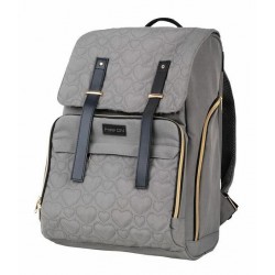 Backpack Τσάντα Αλλαξιέρα Gray Gold FreeOn 43131