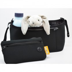 Οργανωτής Καροτσιού Neopren Black Babywise 04