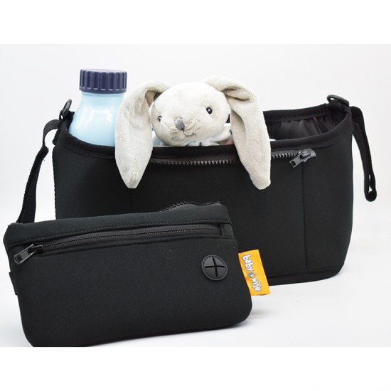 Οργανωτής Καροτσιού Neopren Black Babywise 04