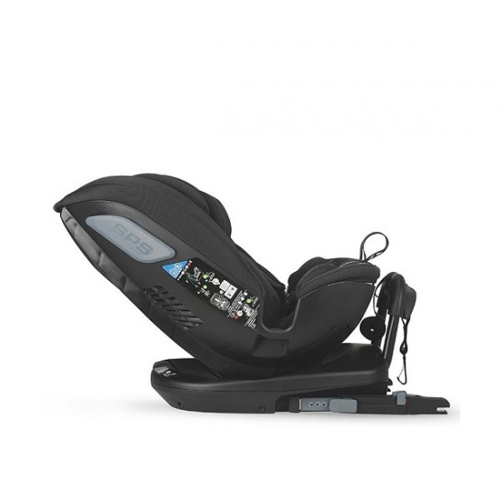 Κάθισμα αυτοκινήτου iSize 40-150 cm Coccolle Velsa 360° Jet Black 323085260