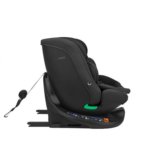 Κάθισμα αυτοκινήτου 40–150 εκ. i-Van i-SIZE Black Kikka Boo 31002100081   