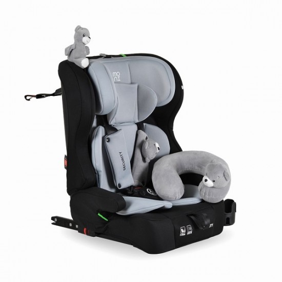 Κάθισμα Αυτοκινήτου 76-150cm (9-36kg) Security i-Size Isofix Moni Space Grey 3801005153282