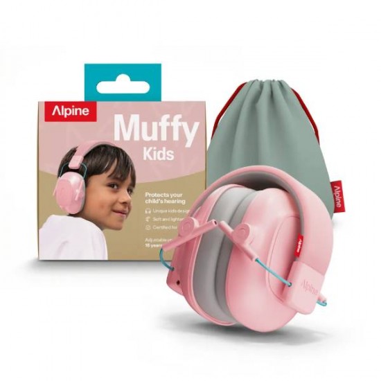 Παιδικές Ωτοασπίδες Muffy 2.0 Pink Alpine 111.82.351