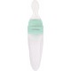Μπιμπερό Σιλικόνης Με Κουτάλι Silicone squeeze feeding bottle with spoon 90ml Rocket Mint Kikkaboo 31302020065