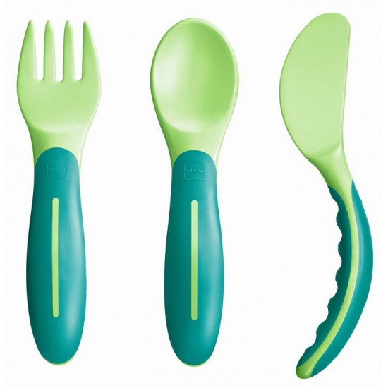 Πιρουνάκι, Κουταλάκι & Μαχαιράκι Baby’s Cutlery 6m+ Mam 515