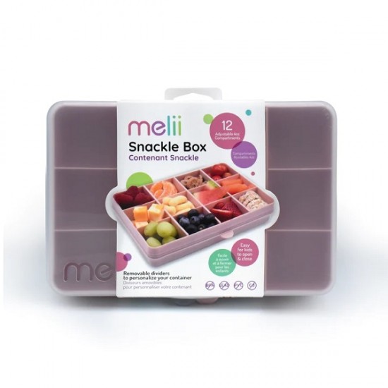 Δοχείο για σνακ με χωρίσματα Pink Melii MEL18800