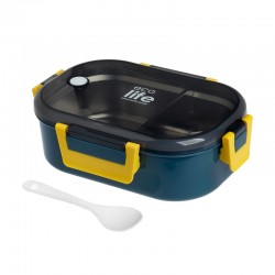 Φαγητοδοχείο Blue 900ml Με χώρισμα Ecolife 9069