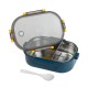 Φαγητοδοχείο Blue 900ml Με χώρισμα Ecolife 9069
