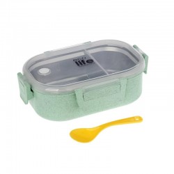 Φαγητοδοχείο Light Green 900ml | Με χώρισμα Ecolife 9074