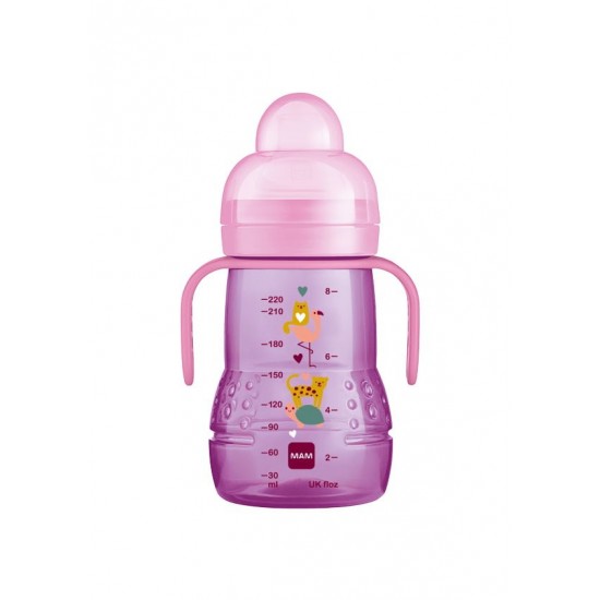 Μπιμπερό μετάβασης Trainer+ 220ml Mam 450G