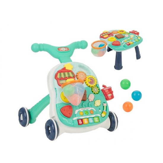 Περπατούρα-Στράτα 2in1 Candy Party Mint Kikka boo 31005030097
