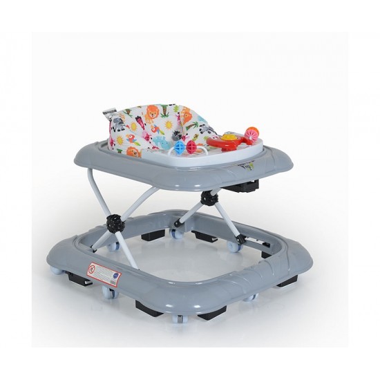 Βρεφική Περπατούρα Jungle Fun Grey Moni 3800146244279