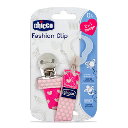 Κλιπ Πιπίλας Fashion Pink Chicco C70-09341-10