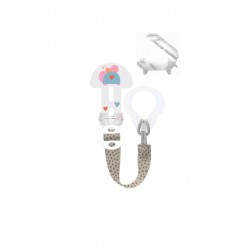 Κορδέλα στήριξης πιπίλας με καπάκι 0+m Clip it & Cover Mam 335G