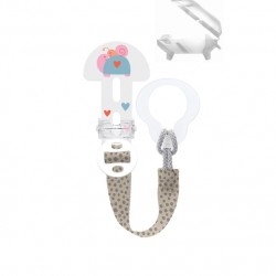 Κορδέλα στήριξης πιπίλας με καπάκι 0+m Clip it & Cover Mam 335G