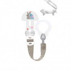 Κορδέλα στήριξης πιπίλας με καπάκι 0+m Clip it & Cover Mam 335U