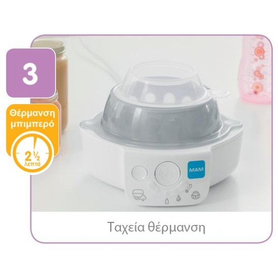 Ηλεκτρικός Αποστειρωτής & Θερμαντήρας Μπιμπερό 6in1 Mam 434